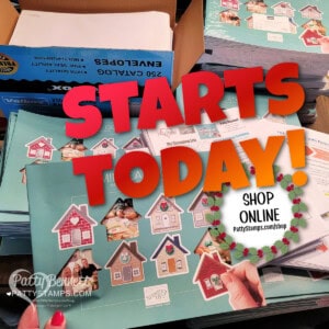 Stampin Up! Sept - Dec 2024 holiday catalog shopping on line starts today www.PattyStamps.com