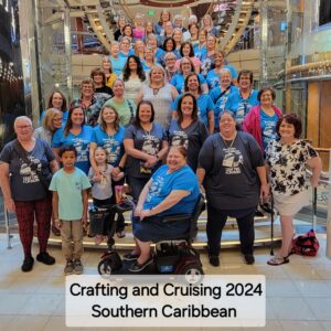 Crafting Group Stampin Up! crafting cruise to the Caribbean - Adventure of the Seas Royal Caribbean ship