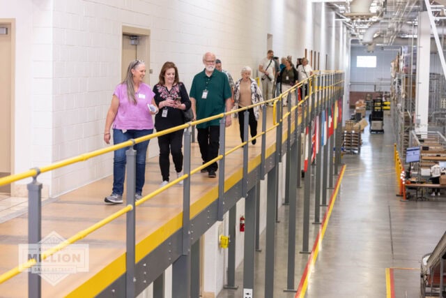 Stampin Up! Million Sales achiever celebration Riverton Utah touring distribution center