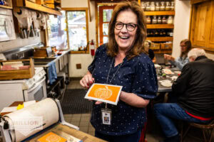 Stampin Up! Million Sales Achiever trip to Sundance - printmaking class - rubber carving.
