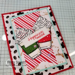 Coffee Gift Card Holders fun fold card idea by Patty Bennett with Stampin' Up! More than Autumn bundle