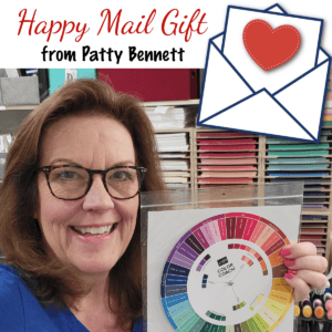 Patty's customer ordering special Oct 2024 Stampin' Up! color coach wheel.
