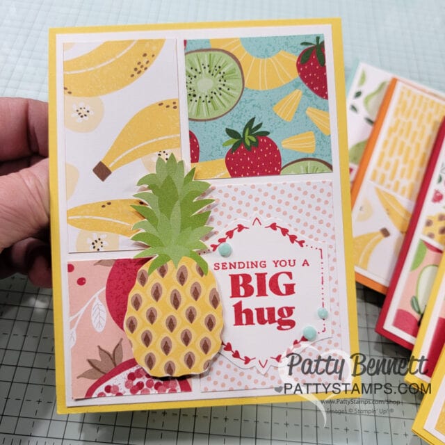 Fruit Salad card idea - Stampin Up! Sale-a-Bration 2025 free gift offer. card by Patty Bennett