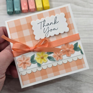 Use Everyday Borders on Square Cards